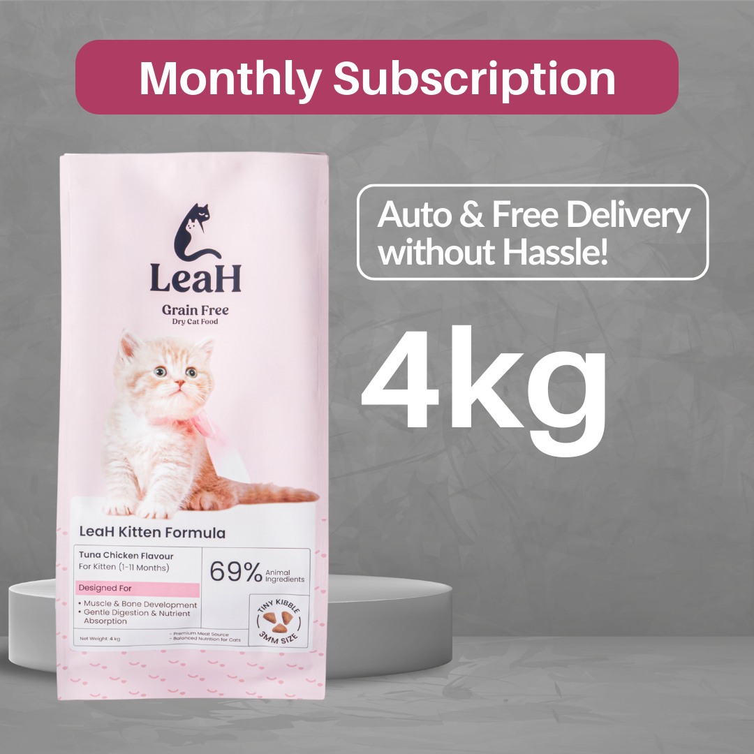 (Subscription) 4kg LeaH Kitten Formula